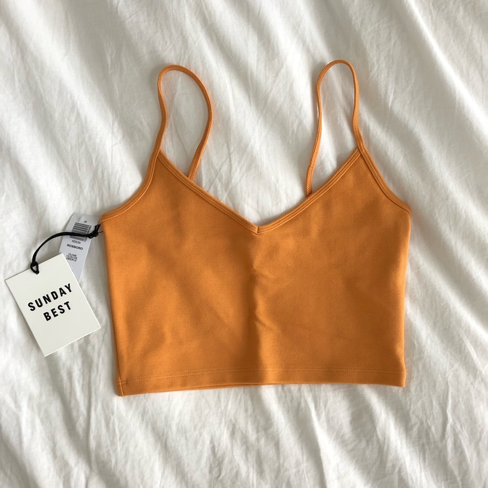 Sunday Best Cropped Tank Top NWT - Picture 1 of 4